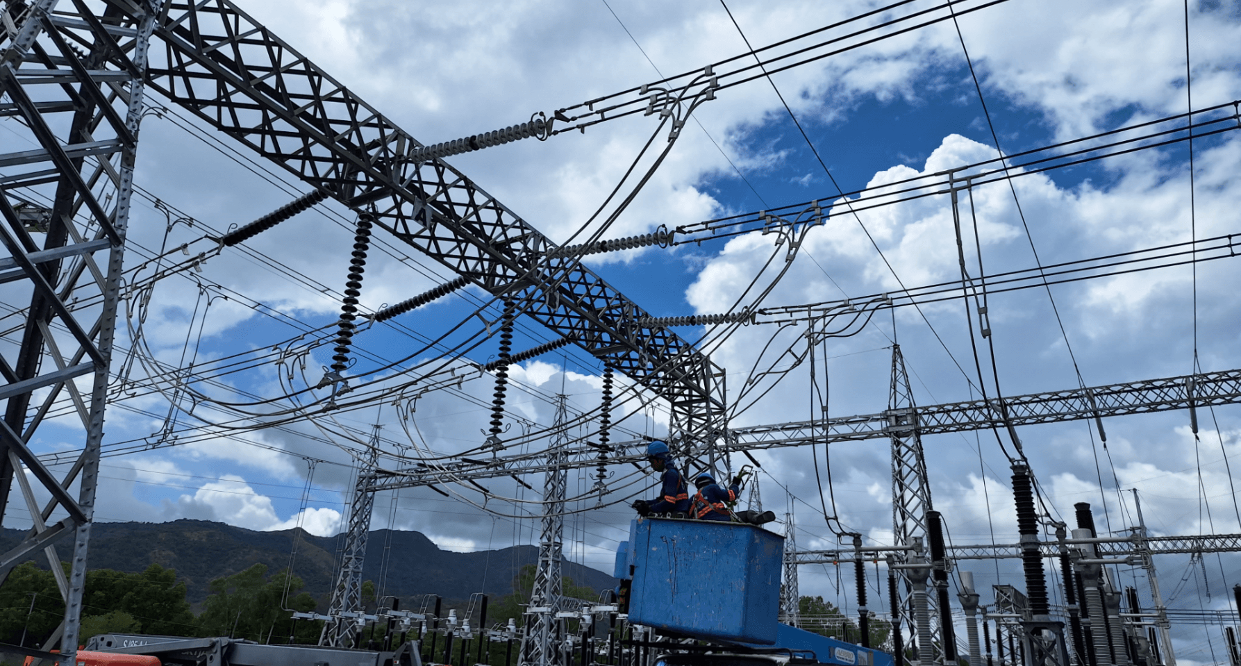 Switchyard HV Equipment Installation Aerial Buswork and OHGW Grounding and Lighting Installation thumbnail 5
