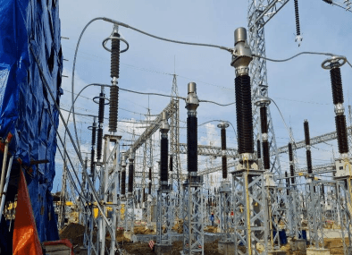 Switchyard HV Equipment Installation Aerial Buswork and OHGW Grounding and Lighting Installation thumbnail 7